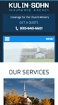 Mobile Screenshot of illinoischurchinsurance.com